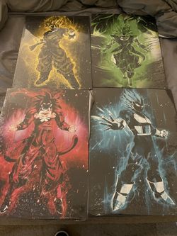 Dragon Ball Z Displates Small