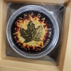 Canadian five dollar coin