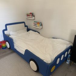 Twin Bed (mattress Not Included) 
