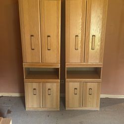 Storage Cabinets or Bookshelves 