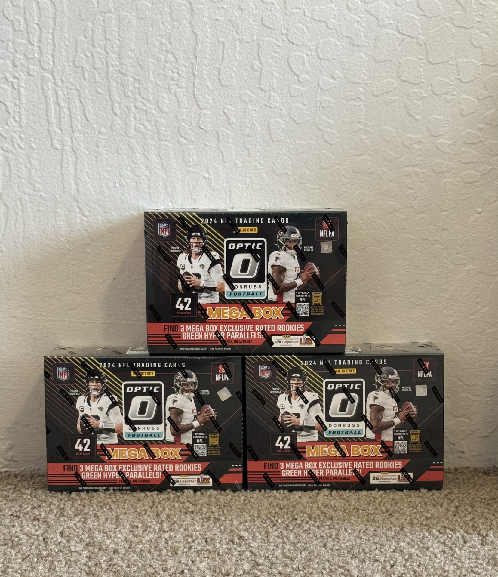 2024 NFL Panini Donruss Optic Mega