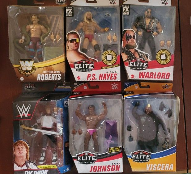 AEW WWE Wrestling Figures