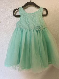 Toddler Mint Green Dress 2T
