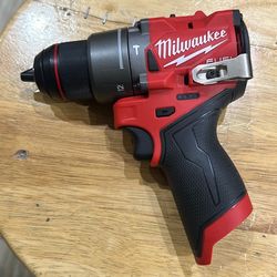 Milwaukee M12 FUEL 12V Lithium-Ion Brushless Cordless 1/2 in. Hammer Drill (Tool-Only)