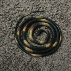 2 Realistic Plastic Snake