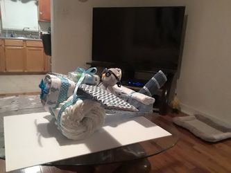 Baby shower diaper cakes