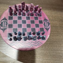 Chess Set.  Handcrafted Kisii Stone