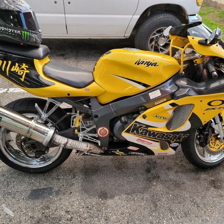 Amazon.com: For Kawasaki NINJA ZX6R ZX-6R ZX 6R 6 R Yellow
