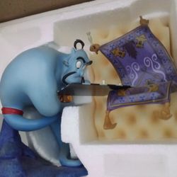 WDCC Disney Genie Im Losing To A Rug Figurine 