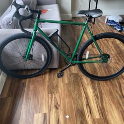 Motobecane Cross Uno Single Speed gravel Bike  With Disk Brakes 