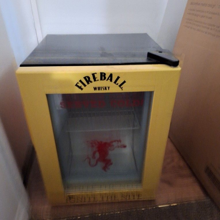 Fire Led Mini Fridge