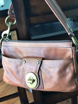 Coach Brown Leather Handbag