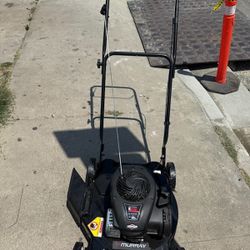 20 in. 125 cc Briggs & Stratton Walk Behind Gas Push Lawn Mower with 4 Wheel Height Adjustment and Prime 'N Pull Start by  Murraya