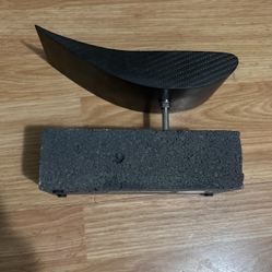 Autographed Mounted Race Used Carbon Fiber Spoiler