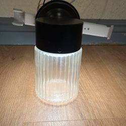  1-Light 8.1-in Bronze Integrated Outdoor Wall Light