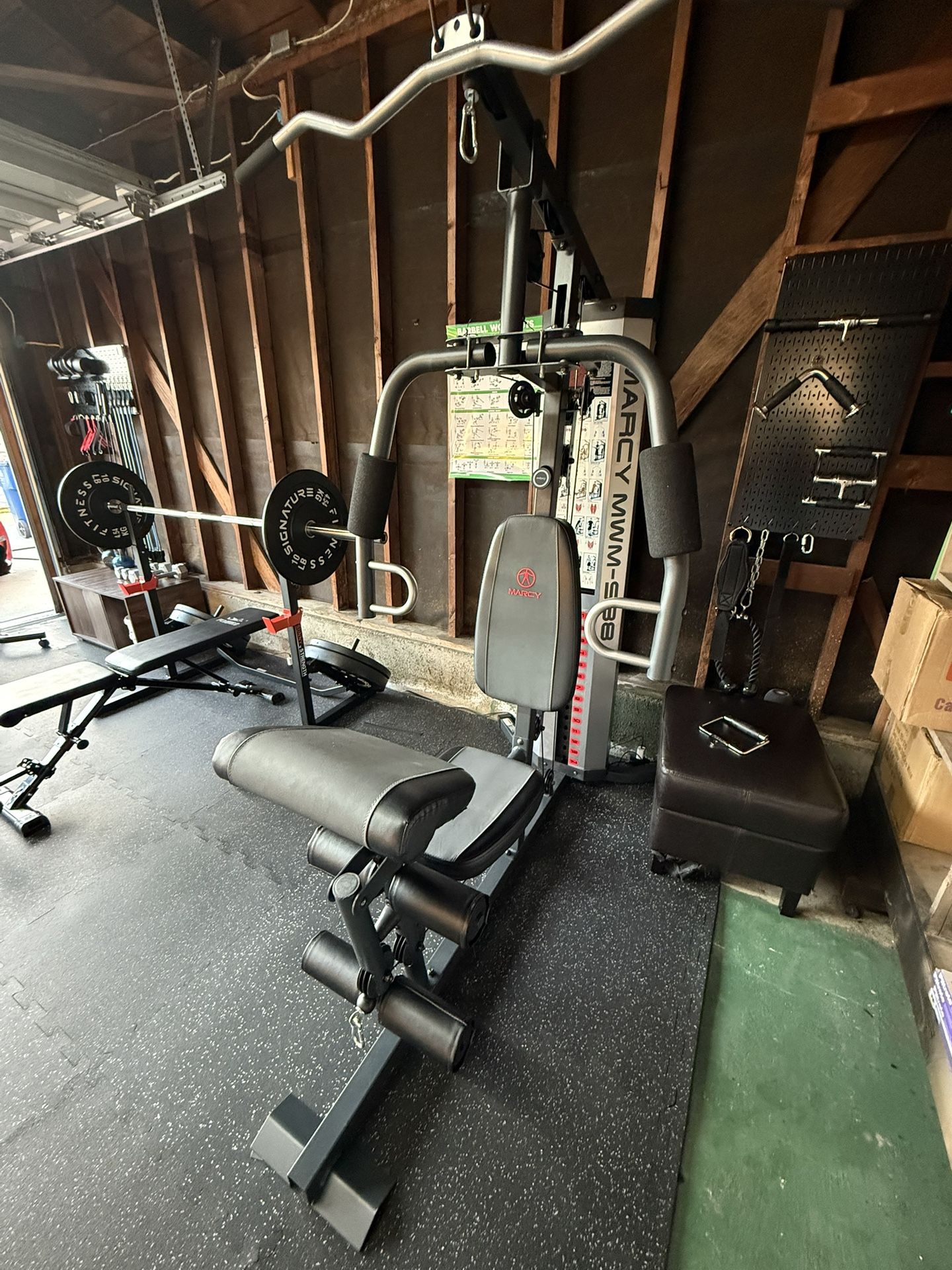 Marcy MWM 988 Home Gym – Barely Used, Excellent Condition