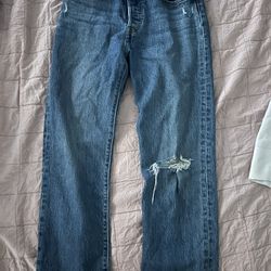 Levi 501 Dark Jeans 