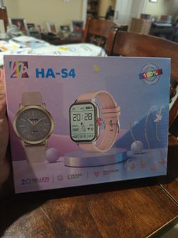 HA-S4 Smart Watch Pink Band