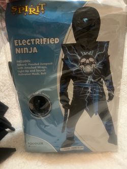 Electrified Ninja costume 5T-6T
