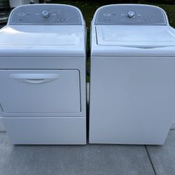 Whirlpool Washer&Dryer $440 With Warranty 