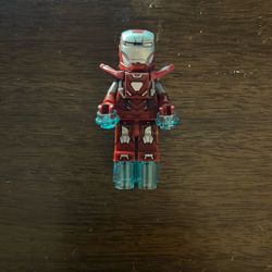 Lego Iron Man Silver Centurion Minifigure
