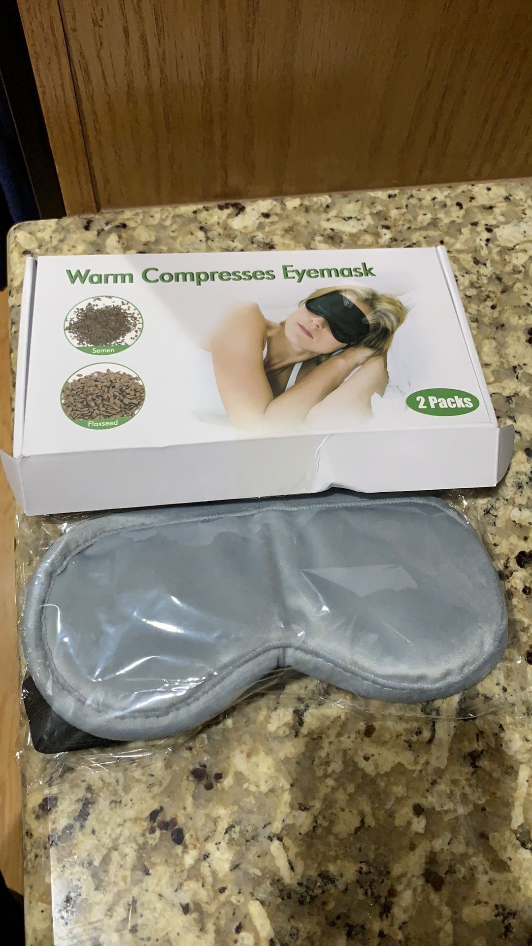 *NEW* Warm Compresses Eye mask 