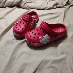 Hello Kitty Crocs