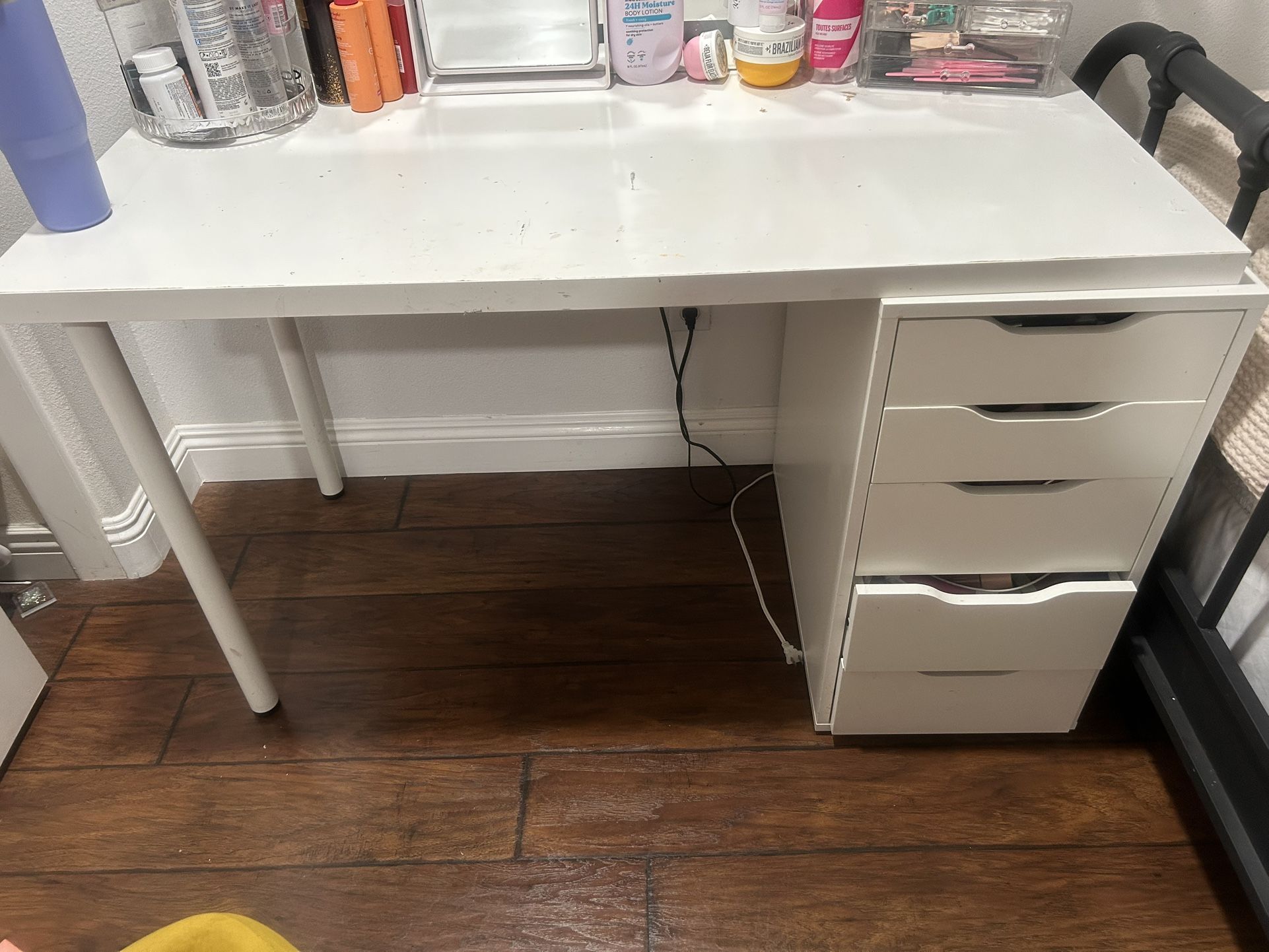 Ikea vanity desk