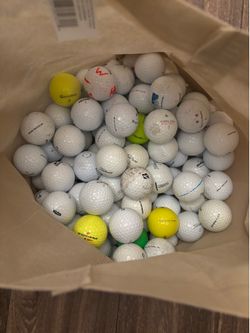 Used golf balls