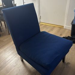 Blue Love Seat 