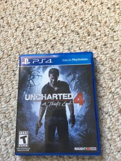 Uncharted 4 for PS4