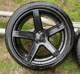 Staggered PAIR 20” Hellcat Charger Wheels