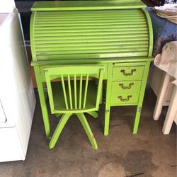 Vintage ~ Child’s Roll Top Desk From Early 1970’s