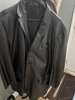 Black XL Men’s Leather Jacket