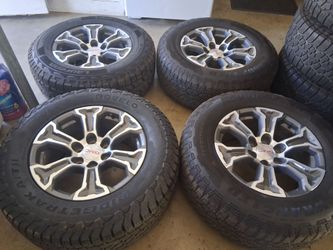 18"Rines y Llantas GMC Sierra