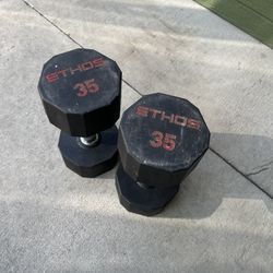 35 Pound Dumbbells 