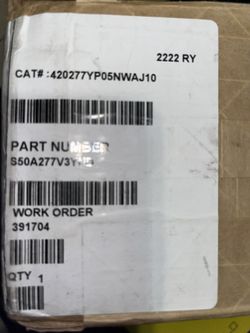 ASCO 400 Series Surge Protection Device Model 420 S50A277V3YND 420277YP05NWAJ10