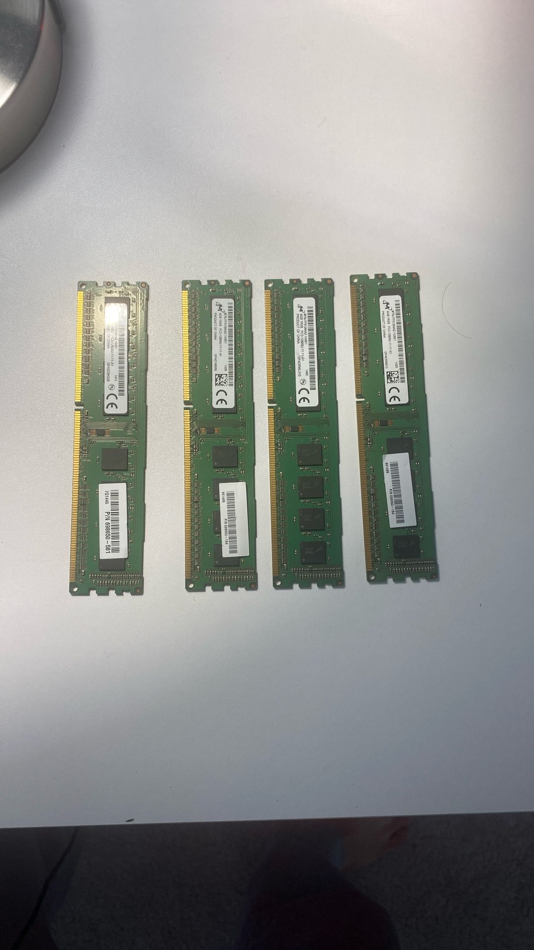 Ddr3 Ram 16gb Used