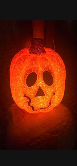 Halloween Light-Up Jack-O-Lantern Decoration