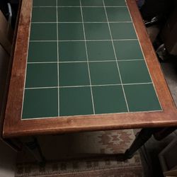 Wooden Table &(3) Chairs/drop Leaf/ 40x29x29