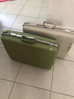 Samsonite suitcases