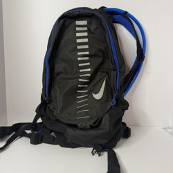 Nike Hydration Backpack with CamelBak Reservoir – Black & Blue