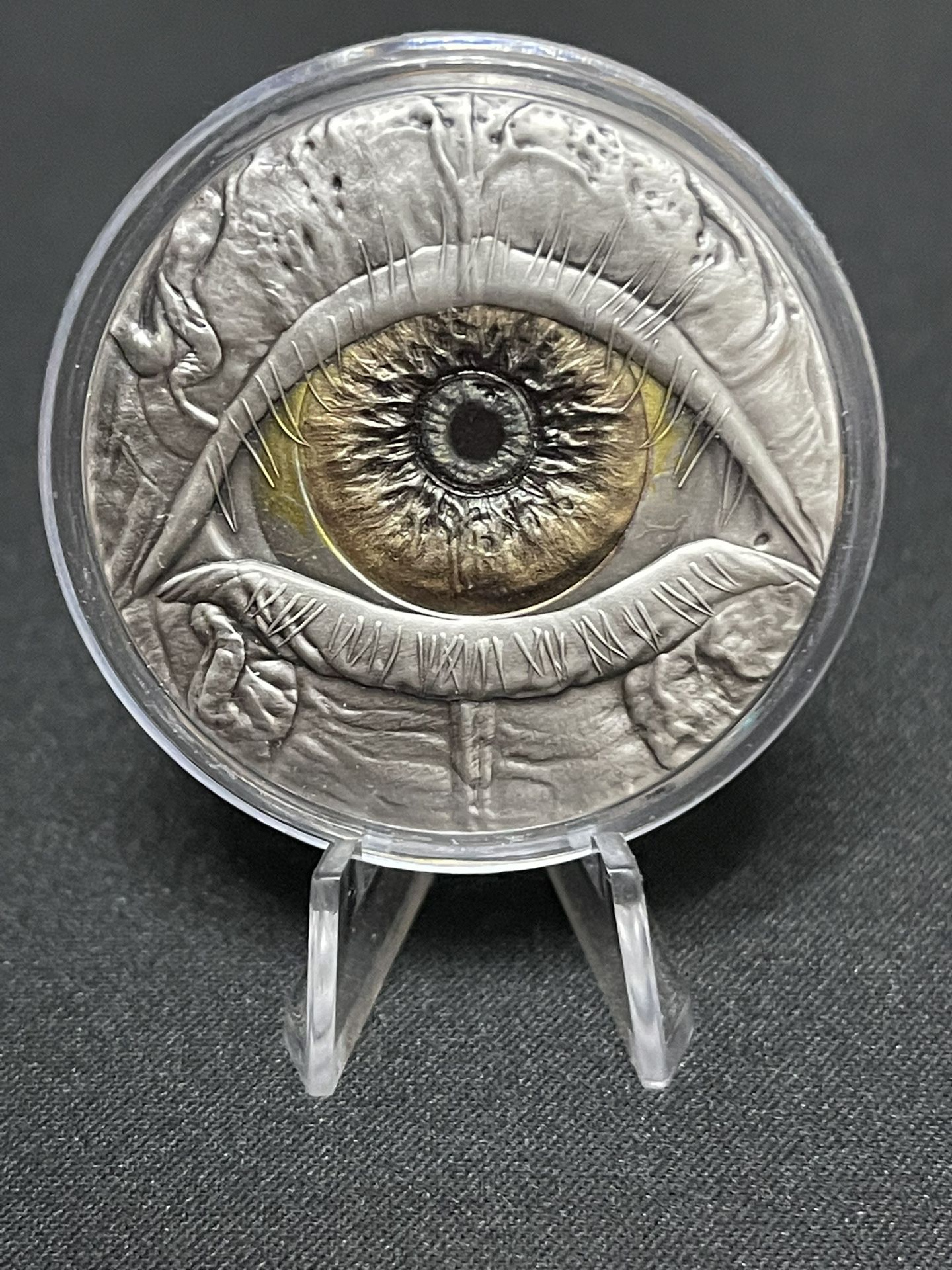 2025 Gabon Polyphemus the Cyclops Coin Colorized 1 oz .999 Fine Silver Box/COA