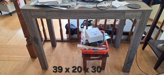 Gray desk