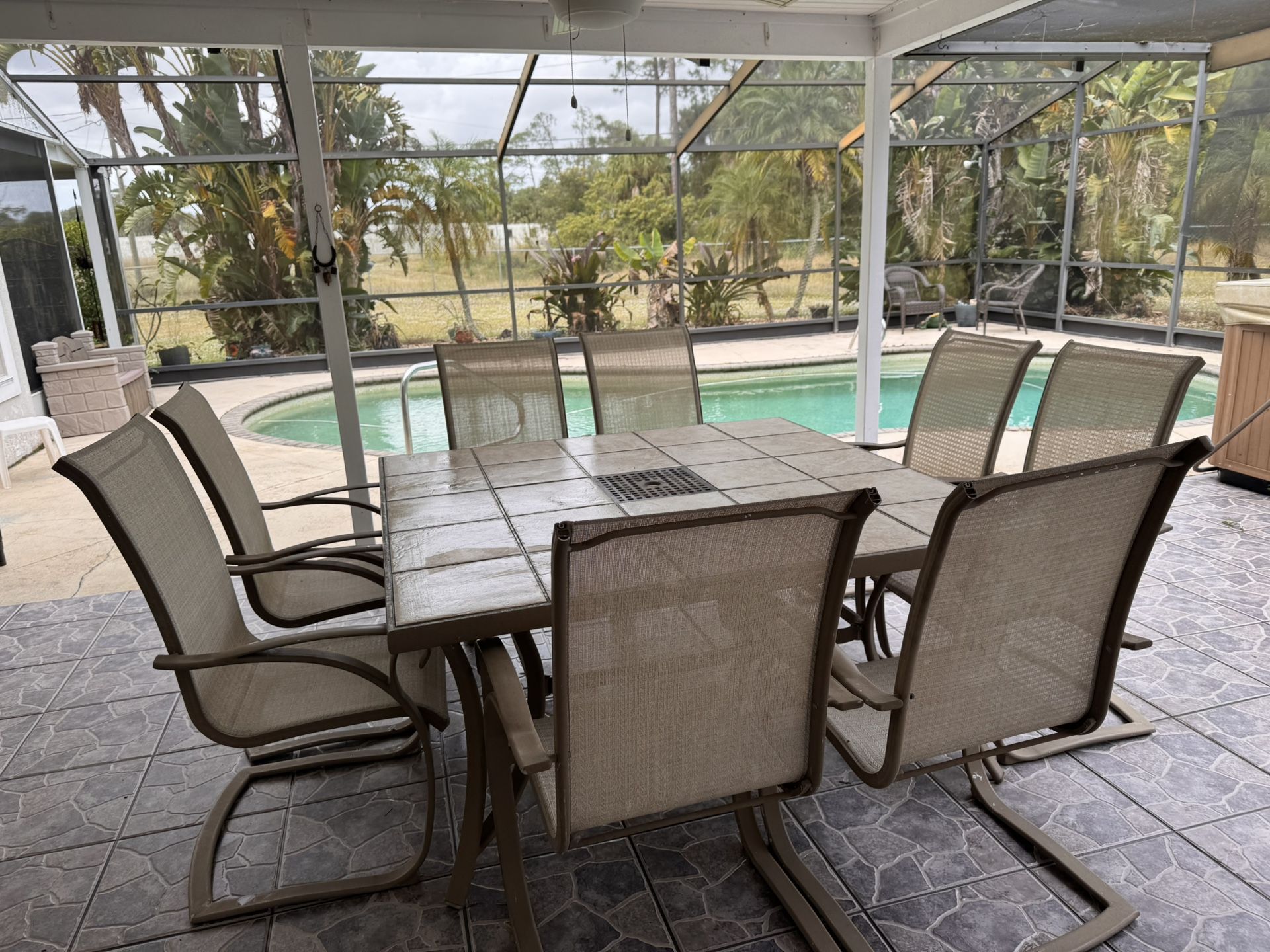 Patio Table and Chair Set