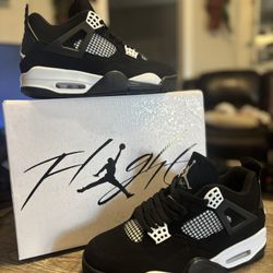 Jordan 4 White Thunder Size 8.5 R3ps $120 In Haltom 