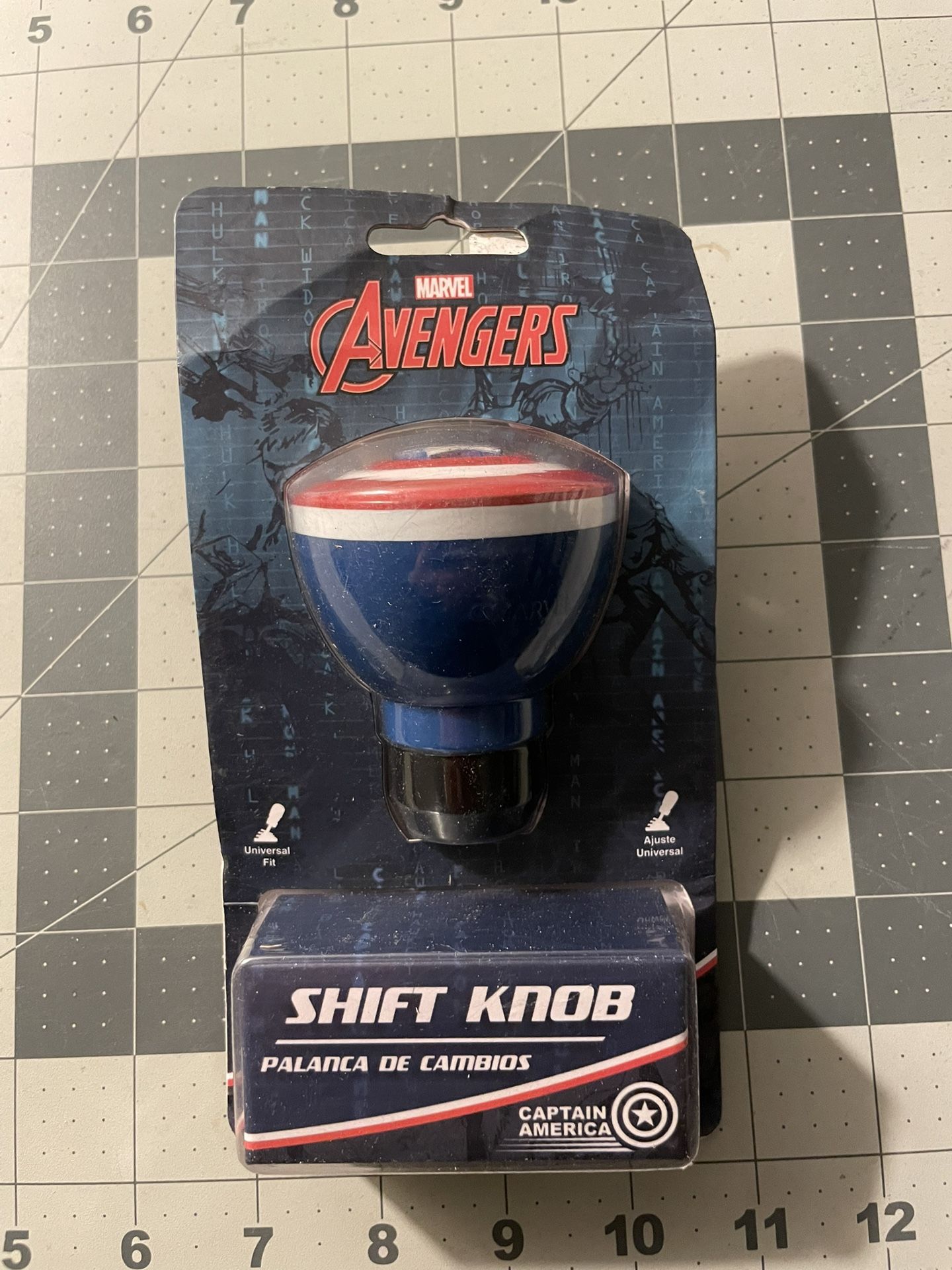 Pilot Marvel Avengers Captain America Shift Knob Automatic/StickShift Standard