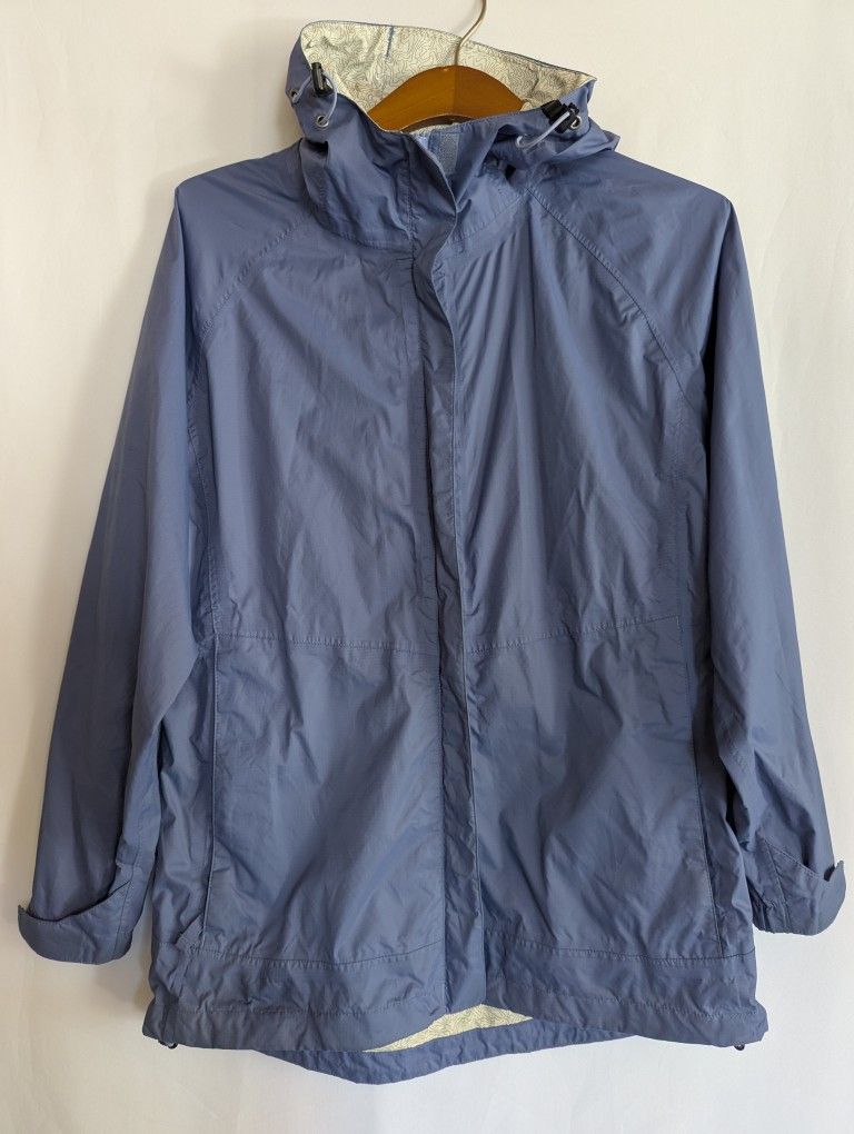 As New Small Womens Hi-tec Ultralight Rain Shell Jacket Hooded Rei North Face Marmot Patagonia Columbia Rab Hiking Backpacking Waterproof 