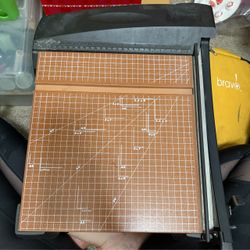 Xacto Paper Trimmer Guillotine Cutter with Grid Mat