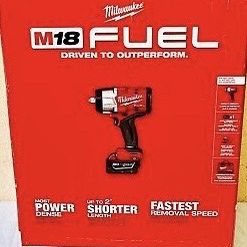 Milwaukee FUEL M18 1/2” Hi-Torque Impact Wrench Kit ~ **Brand New/Never Used**~